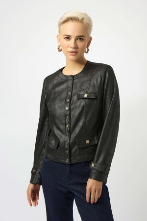 Margaret Suede Fitted Jacket
