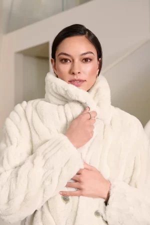 Nomi Faux Fur Coat - Image 5
