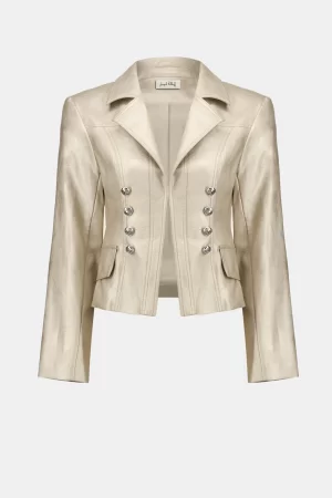 Romily Collar Fitted Jacket - Image 2