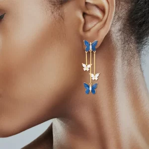 Luisa Butterfly Dangle Earring