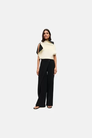 Anais wrap front pant