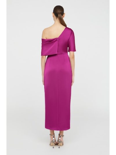 RAYNA ONE SHOULDER DRAPED GOWN - Image 4