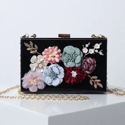 3D Flower Clutch - Image 2