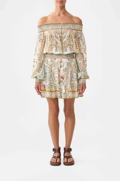 Hutton Off Shoulder Dress - Image 9