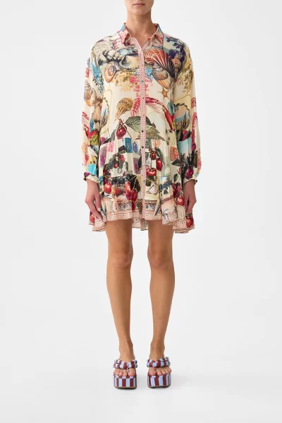 Deluca Tiered Short Dress