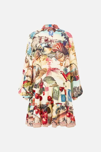 Deluca Tiered Short Dress - Image 2
