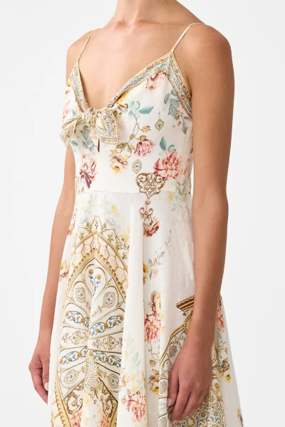 Carlson Tie Front Dress - Image 6