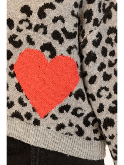 ETTA ANIMAL V-NECK - Image 2