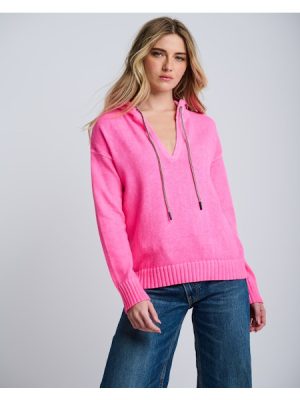 Neon Lights Hoodie in Ultra pink - coming soon