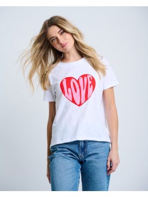HELLO LOVE SHIRT IN WHITE - COMING SOON