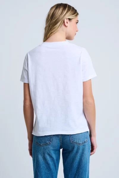 HELLO LOVE SHIRT IN WHITE - Image 3