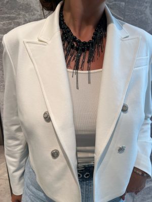 Lafayette Necklace in black