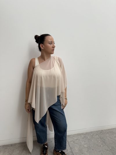 Ema Shawl - Beige - Image 3