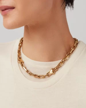 Art Heart Chain Necklace - coming soon - Image 4