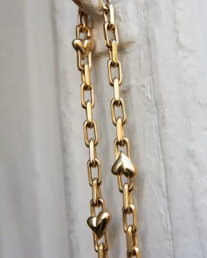 Art Heart Chain Necklace - coming soon - Image 2