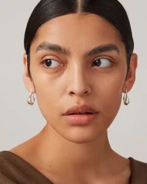 Colette Medium Hoops - Image 3