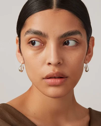 Colette Medium Hoops - Image 3