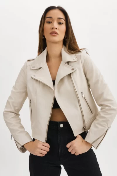 HOLY | Leather Biker Jacket - Image 11