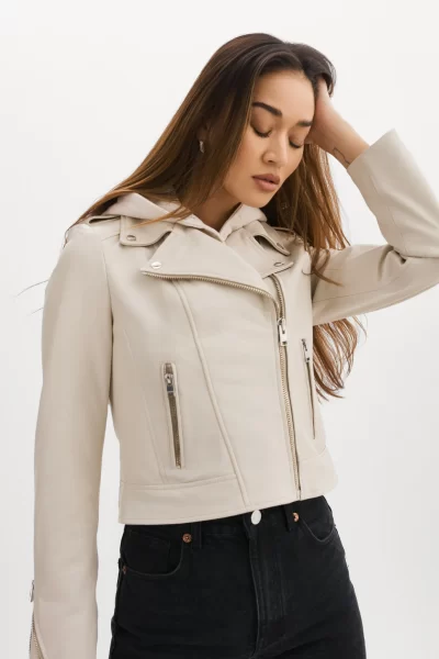 HOLY | Leather Biker Jacket - Image 9