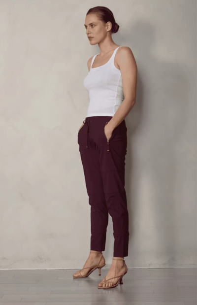 Candy Pant in burgundy