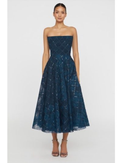 ANNA TEXTURED TULLE COCKTAIL - coming fall'25