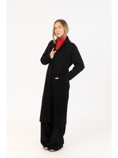 Vicki Knit Coat in black - Image 3