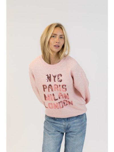 Yassie Pullover in Pink - coming soon - Image 3