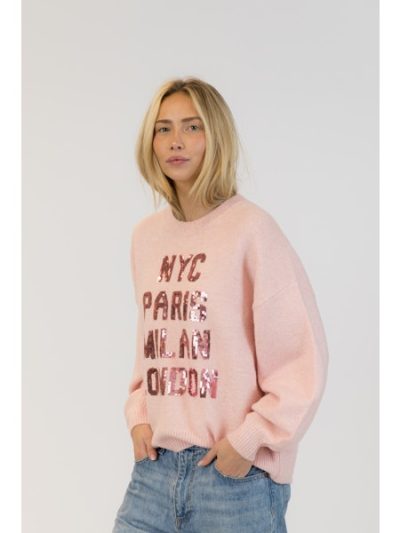 Yassie Pullover in Pink - coming soon - Image 4