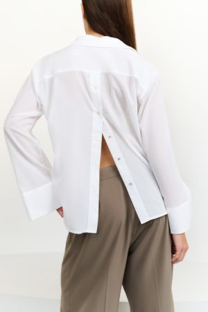 Dove Sheer BF Shirt