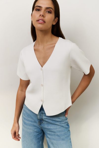 Modesto Knitted Gilet - Image 8