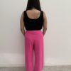 Nathalie Wide Leg Pant hot pink - Image 2