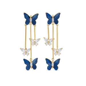 Luisa Butterfly Dangle Earring - Image 2