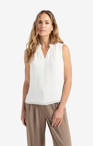 Bello Sleeveless Ruffle Top - Image 4