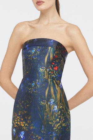 LYNETTE STRAPLESS COLUMN GOWN - coming Sept'25 - Image 2