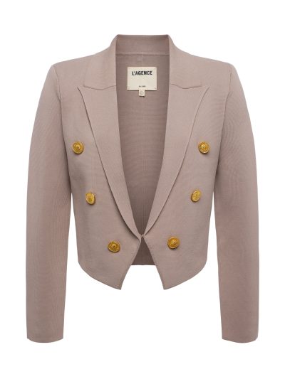 Elio Crop Knit Blazer - Image 2