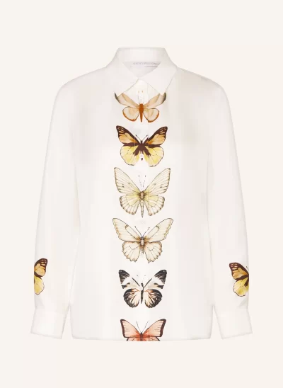 Marzia Butterfly Silk Blouse - Image 6