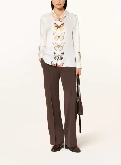 Marzia Butterfly Silk Blouse - Image 5