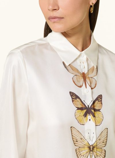 Marzia Butterfly Silk Blouse - Image 2
