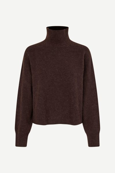 Nola Turtleneck in black coffee - Image 2