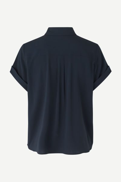MAJAN SS SHIRT in deep sapphire - Image 6