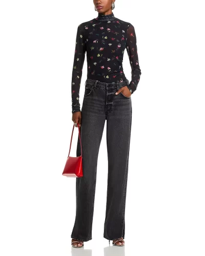 Tumbling Carnation Turtleneck - Image 4
