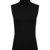 Treone Sleeveless Zip Mock Top - Image 2