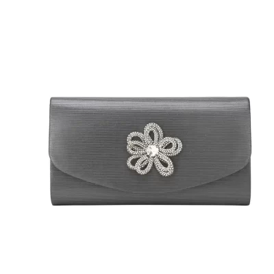 Marva Brooch Clutch Handbag - Image 2