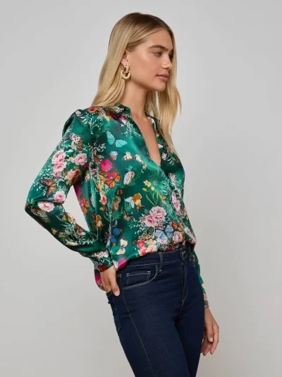 Tyler Silk Blouse - Image 6