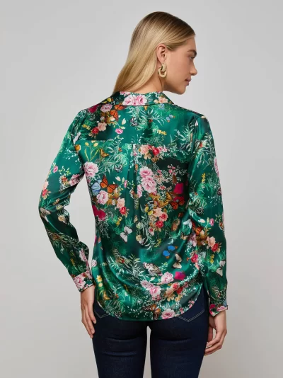 Tyler Silk Blouse - Image 4