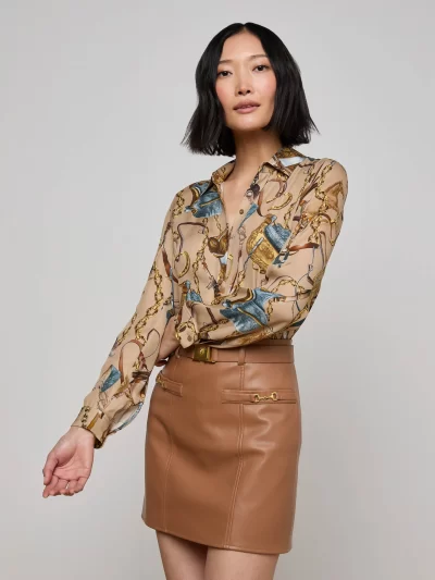 Nina Silk Blouse - Image 6