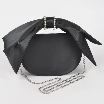 Aggie Oversized Bow Crossbody Bag - Image 2