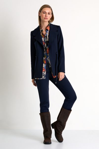 Graciela Tassel Jacket in Navy - Image 2