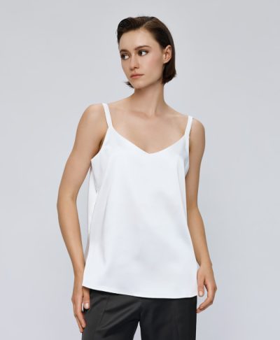 Off White Kioky Satin top - coming soon - Image 4