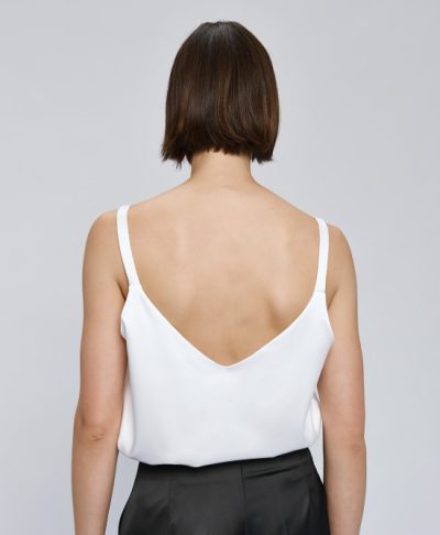 Off White Kioky Satin top - coming soon - Image 2